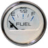 Faria Chesapeake White SS 2" Fuel Level Gauge (E - 1/2 - F) [13801]