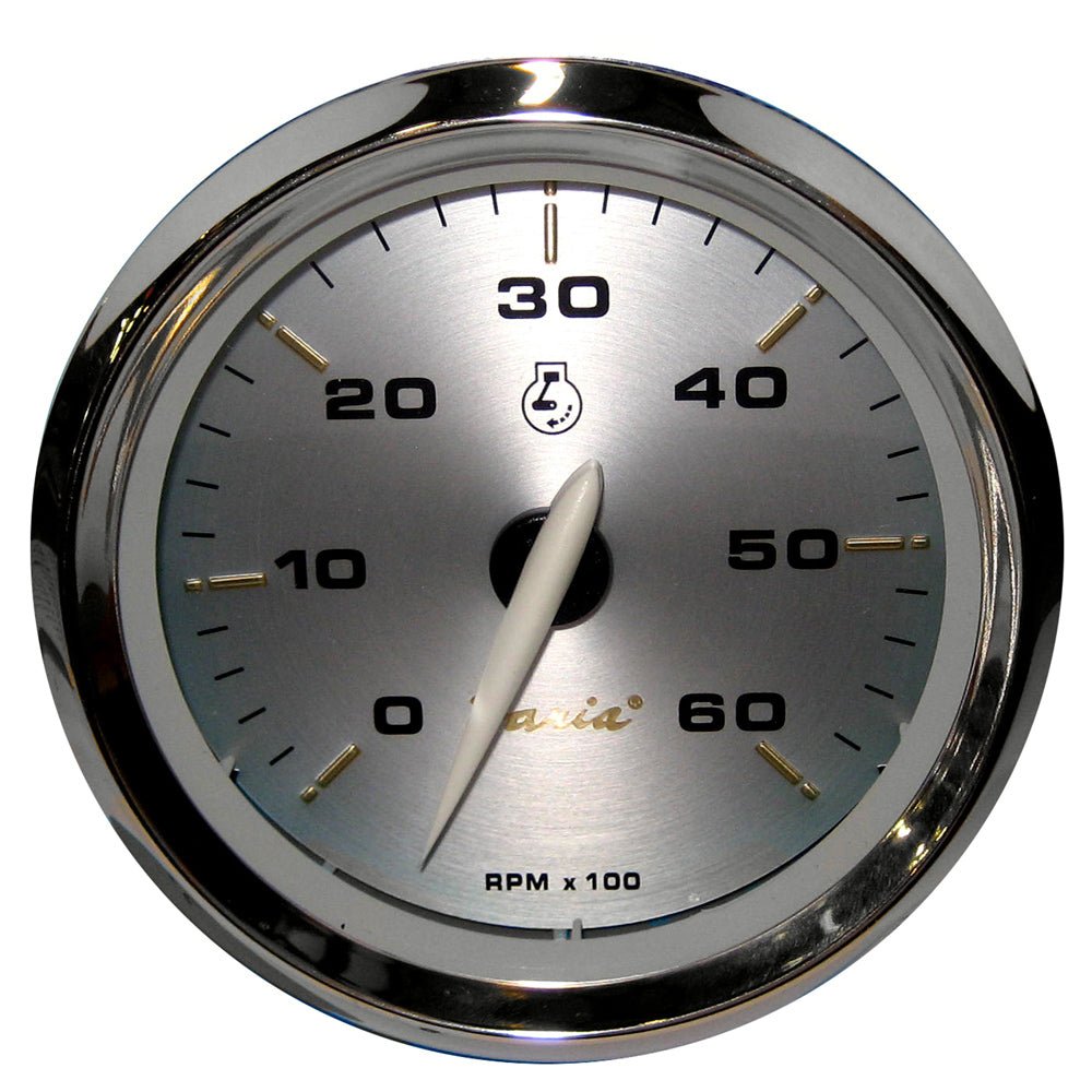 Faria Kronos 4&quot; Tachometer - 6,000 RPM (Gas - Inboard &amp; I/O) [39004]