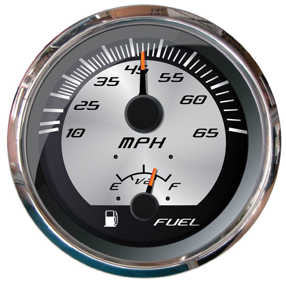 Faria Platinum 4&quot; Multi - Function - Speedometer Fuel [22015]