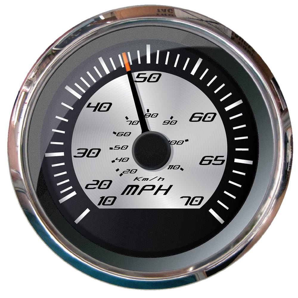 Faria Platinum 4&quot; Speedometer - 70 MPH (Pitot) [22011]