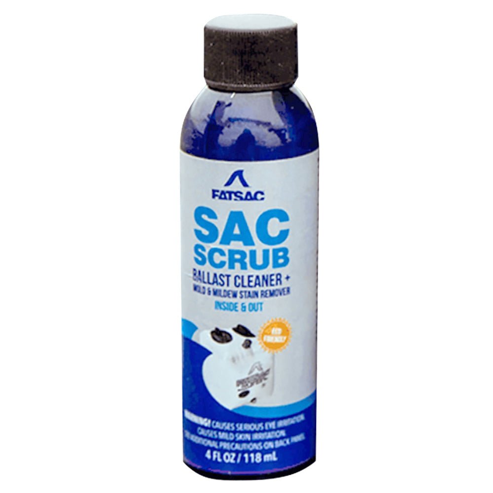 FATSAC Mold Mildew Prevention Sac Scrub - 4oz Single - Use Bottle [M1081]