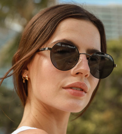 Fernwood Black Sunglasses