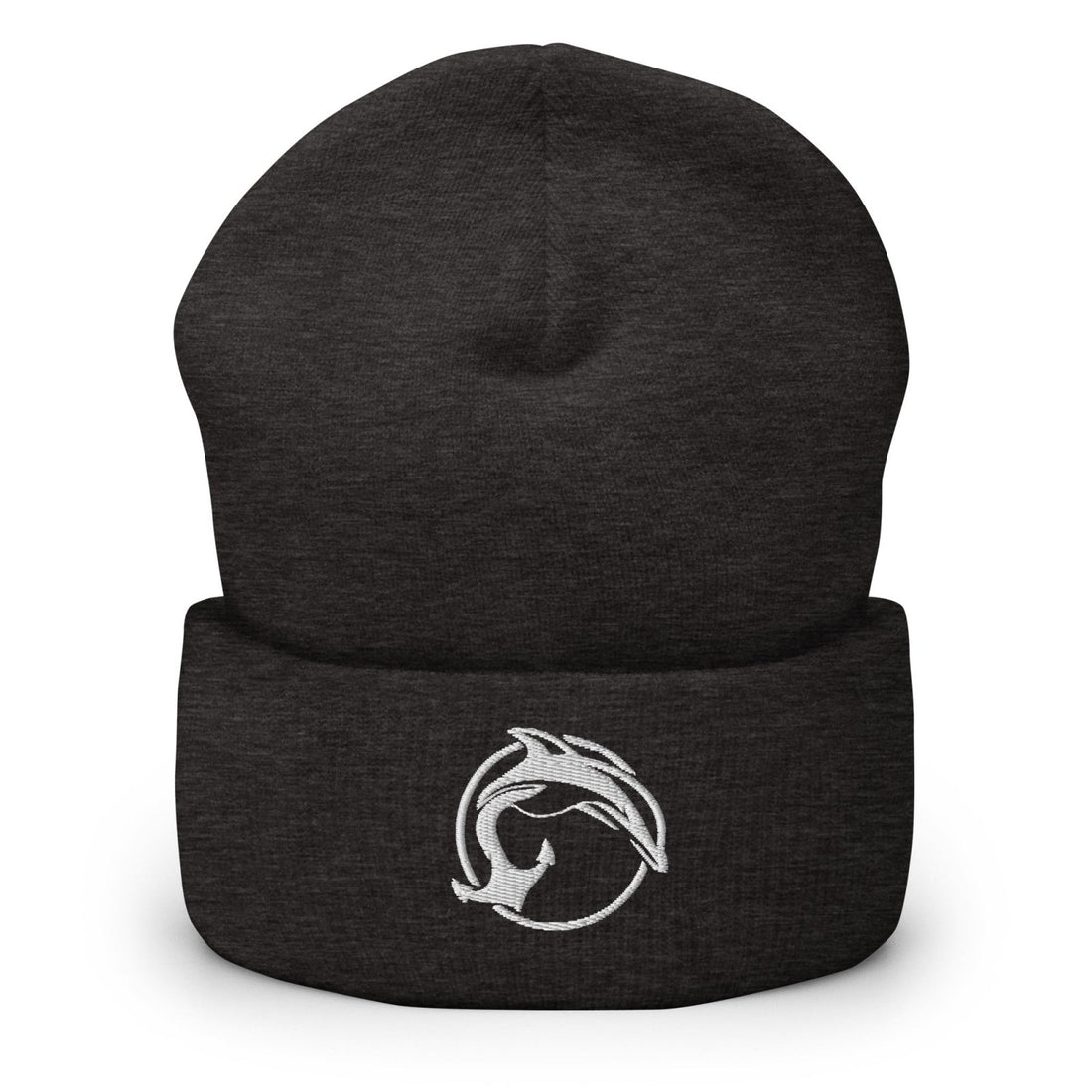 Fin &amp; Anchor Crest Beanie | Dolphin Grey