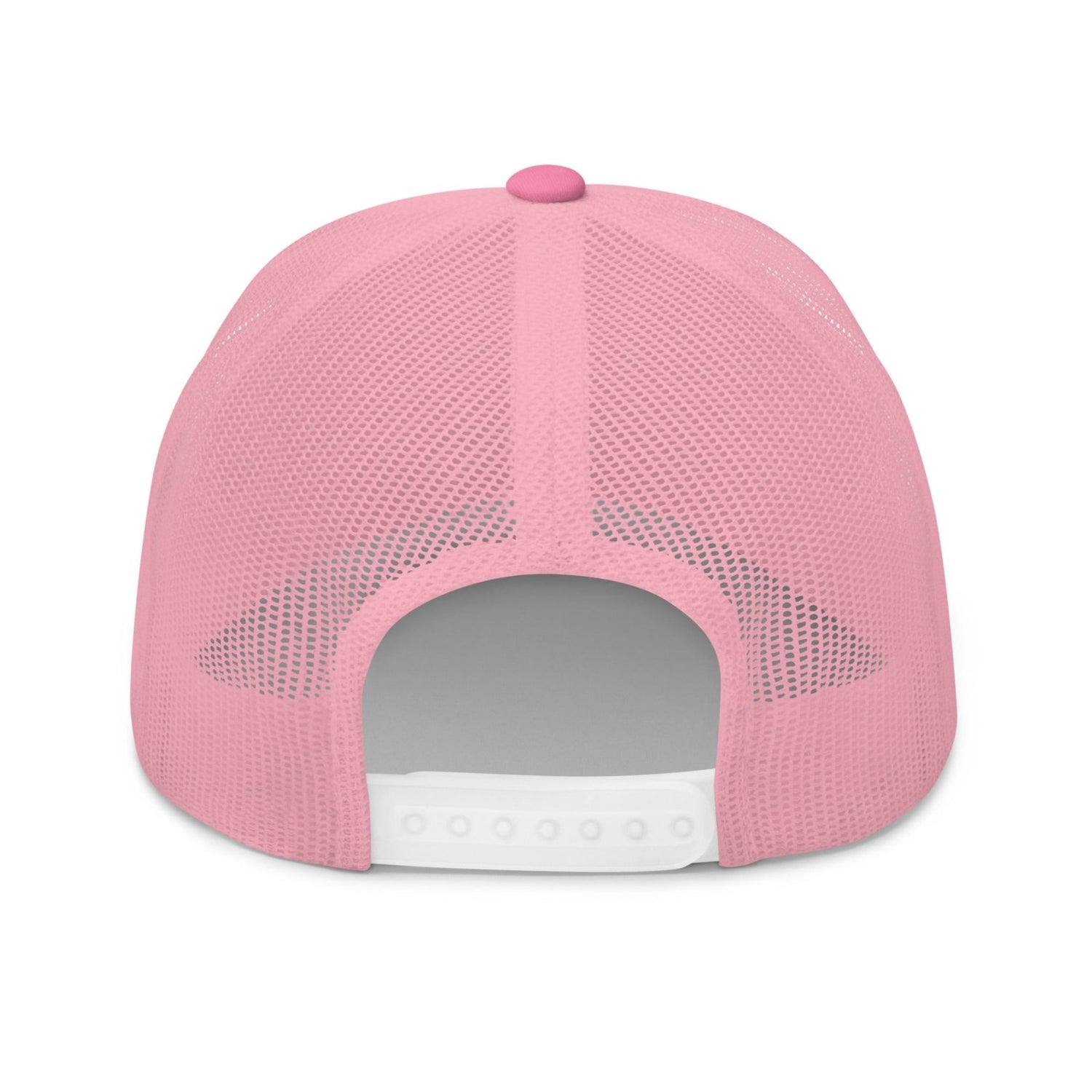 Fin &amp; Anchor Embroidered Retro Trucker Hat - Pink