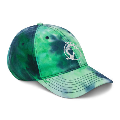 Fin &amp; Anchor Tie - dye Dad Hat - Ocean