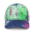 Fin & Anchor Tie - dye Dad Hat - Purple Splash