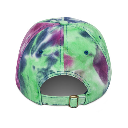 Fin &amp; Anchor Tie - dye Dad Hat - Purple Splash