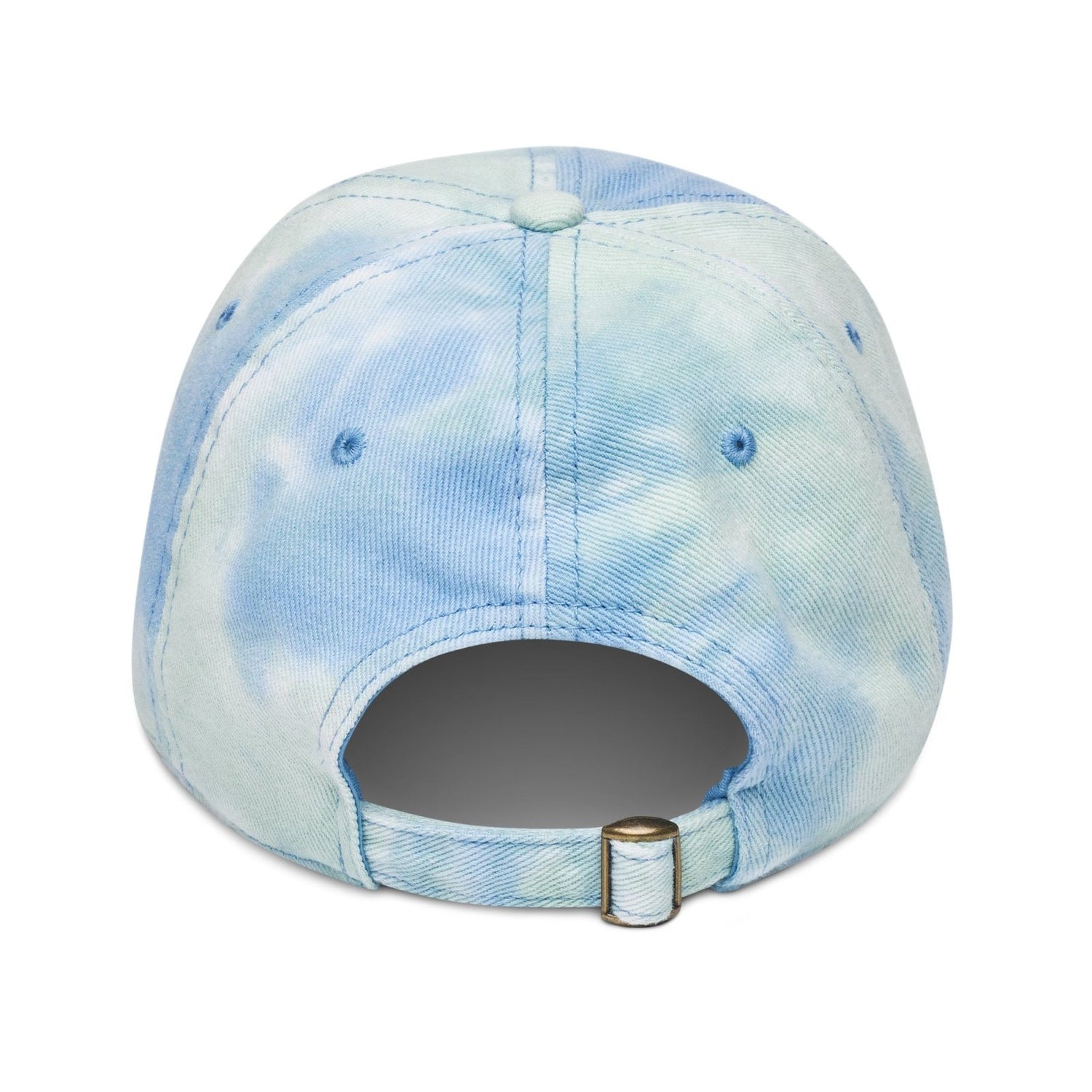 Fin &amp; Anchor Tie - dye Dad Hat - Sea Swirl