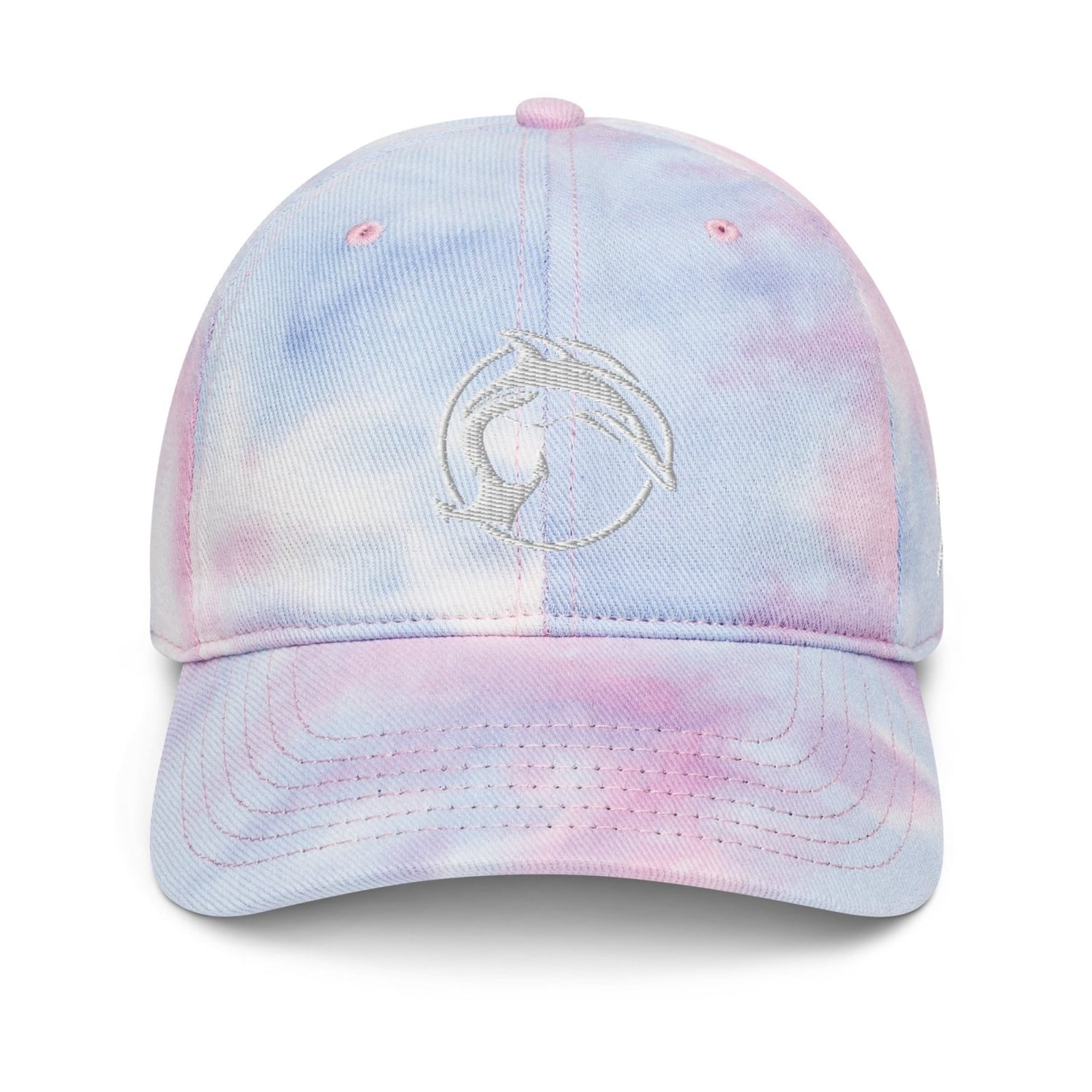 Fin &amp; Anchor Tie - dye Dad Hat - Sky Wash