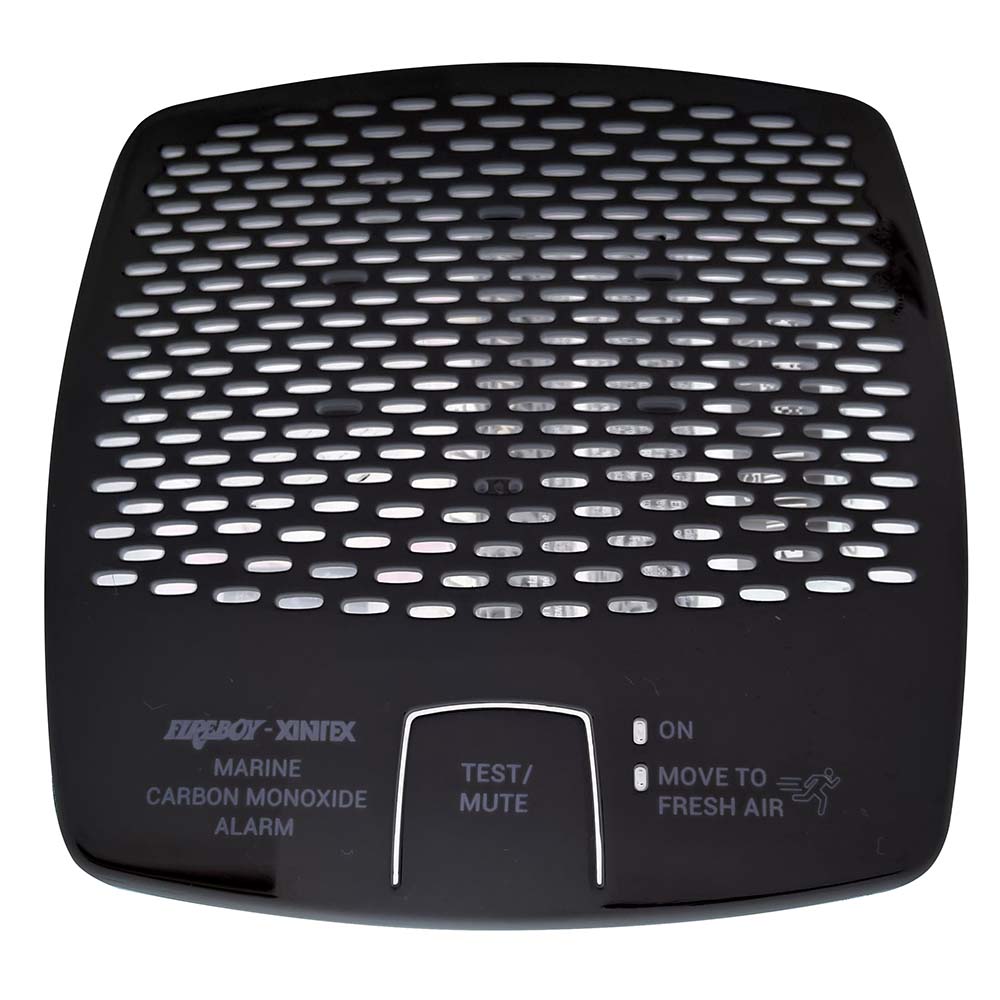 Fireboy - Xintex CO Alarm 12/24V DC - Black [CMD6 - MD - BR]