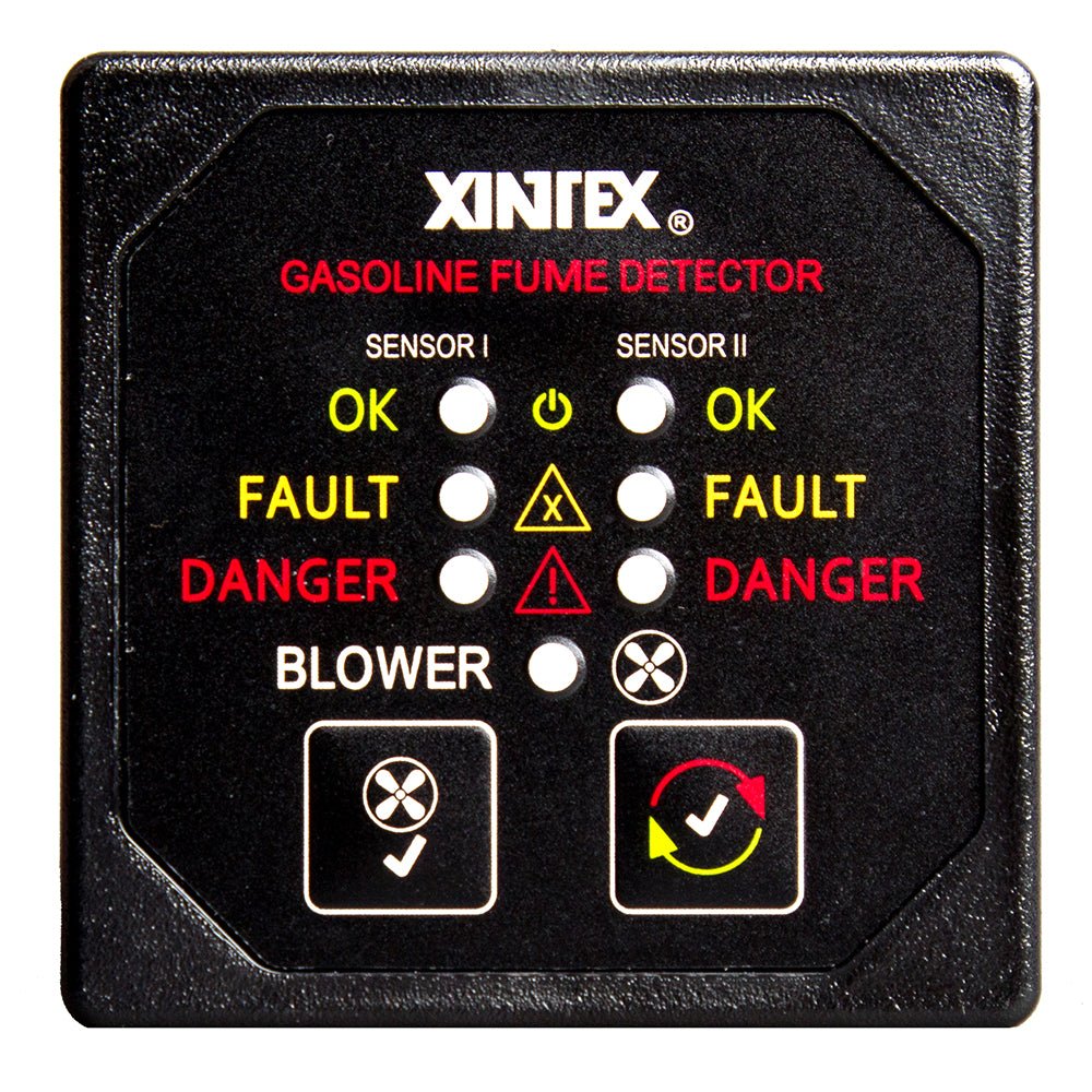 Fireboy - Xintex Gasoline Fume Detector w/Dual Channel Blower Control - 12/24V [G - 2BB - R]