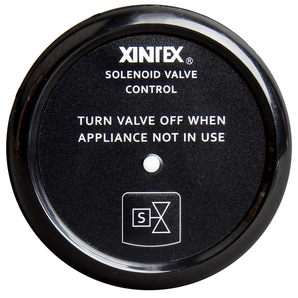 Fireboy - Xintex Propane Control Solenoid Valve w/Black Bezel Display [C - 1B - R]