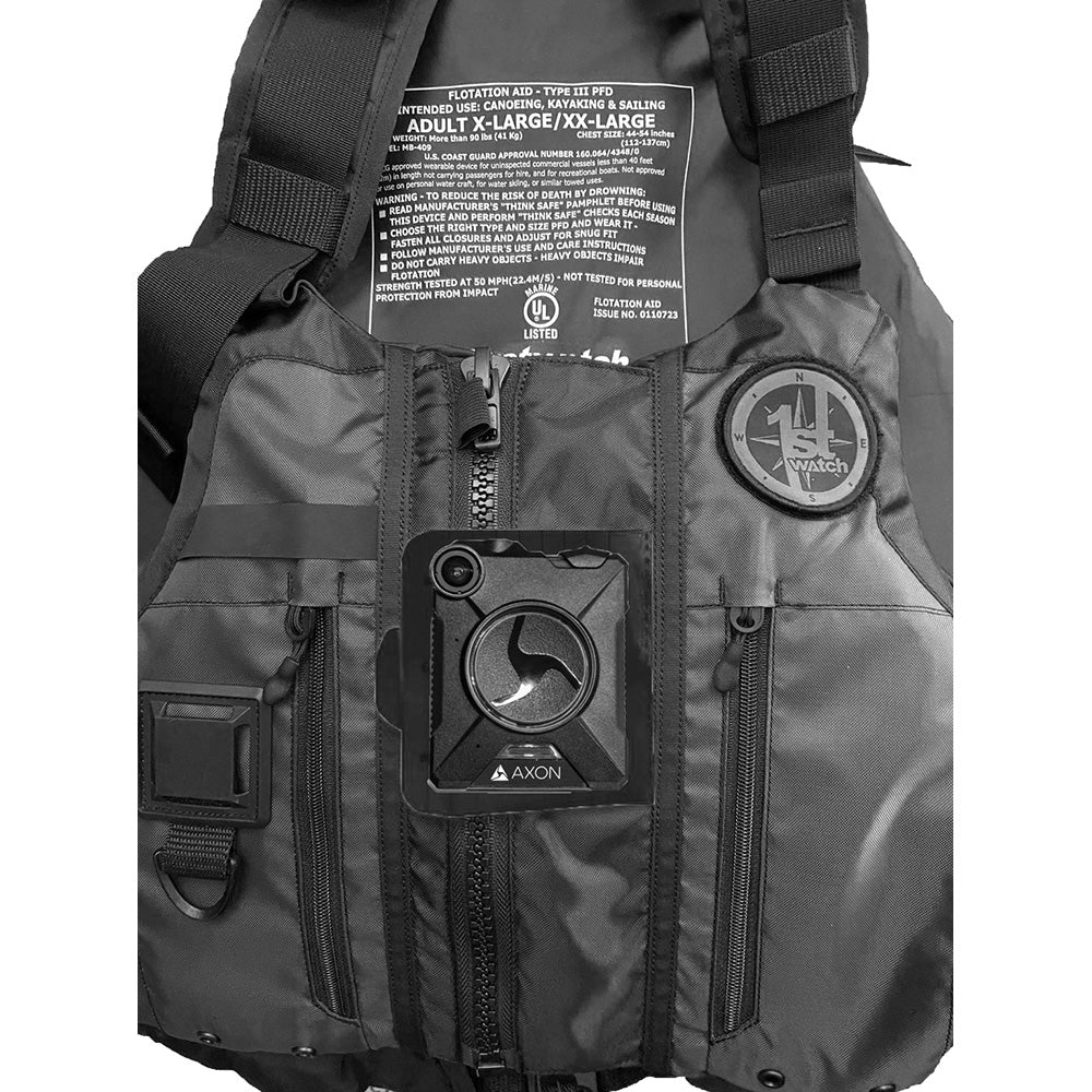 First Watch AV - 1000 Kayak Style Duty PFD - Black - M/L [AV - 1000 - BK - M/L]