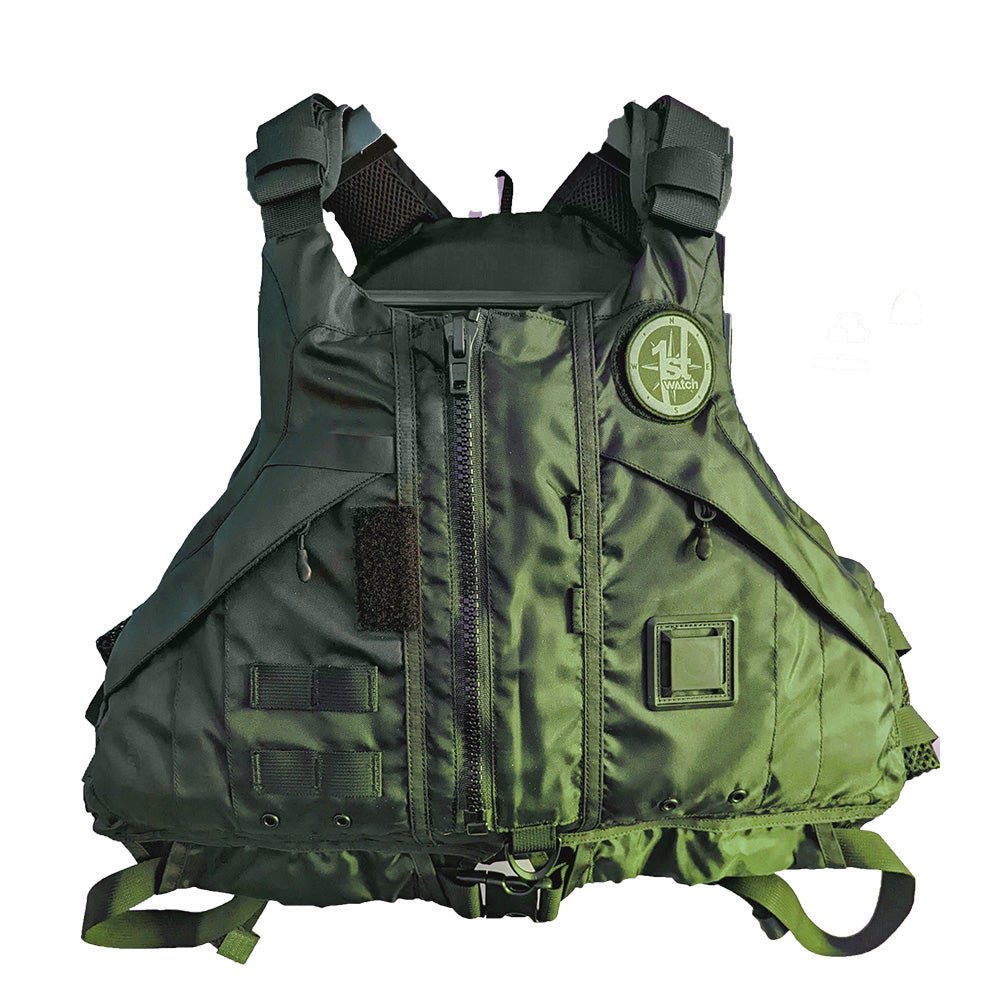 First Watch AV - 1000 Kayak Style Duty PFD - Green - M/L [AV - 1000 - GN - M/L]