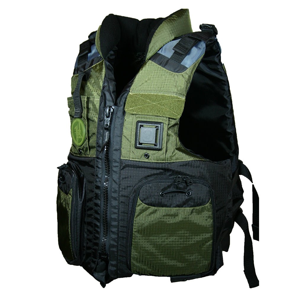 First Watch AV - 800 Four Pocket Flotation Vest - OD Green - Large to XL [AV - 800 - GN - L/XL]