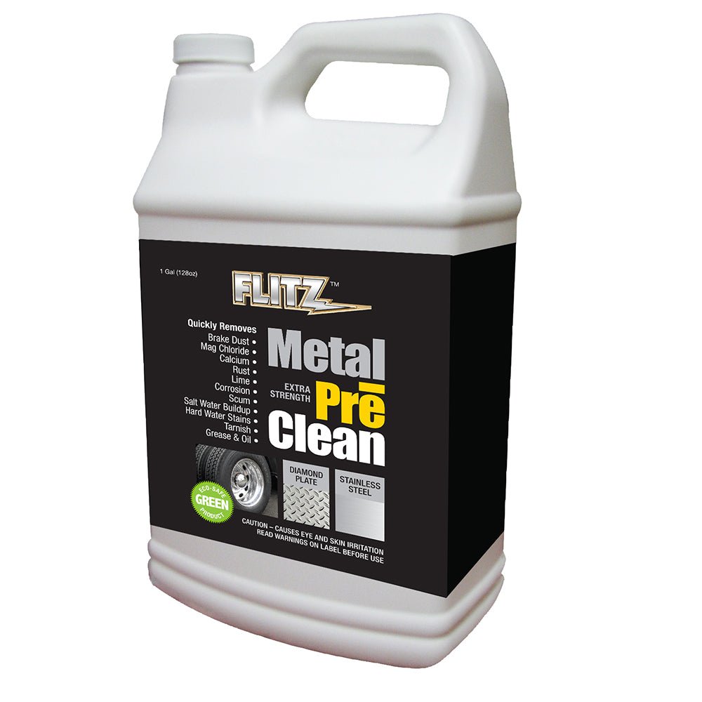 Flitz Metal Pre - Clean - All Metals Including Stainless Steel - Gallon Refill [AL 01710]