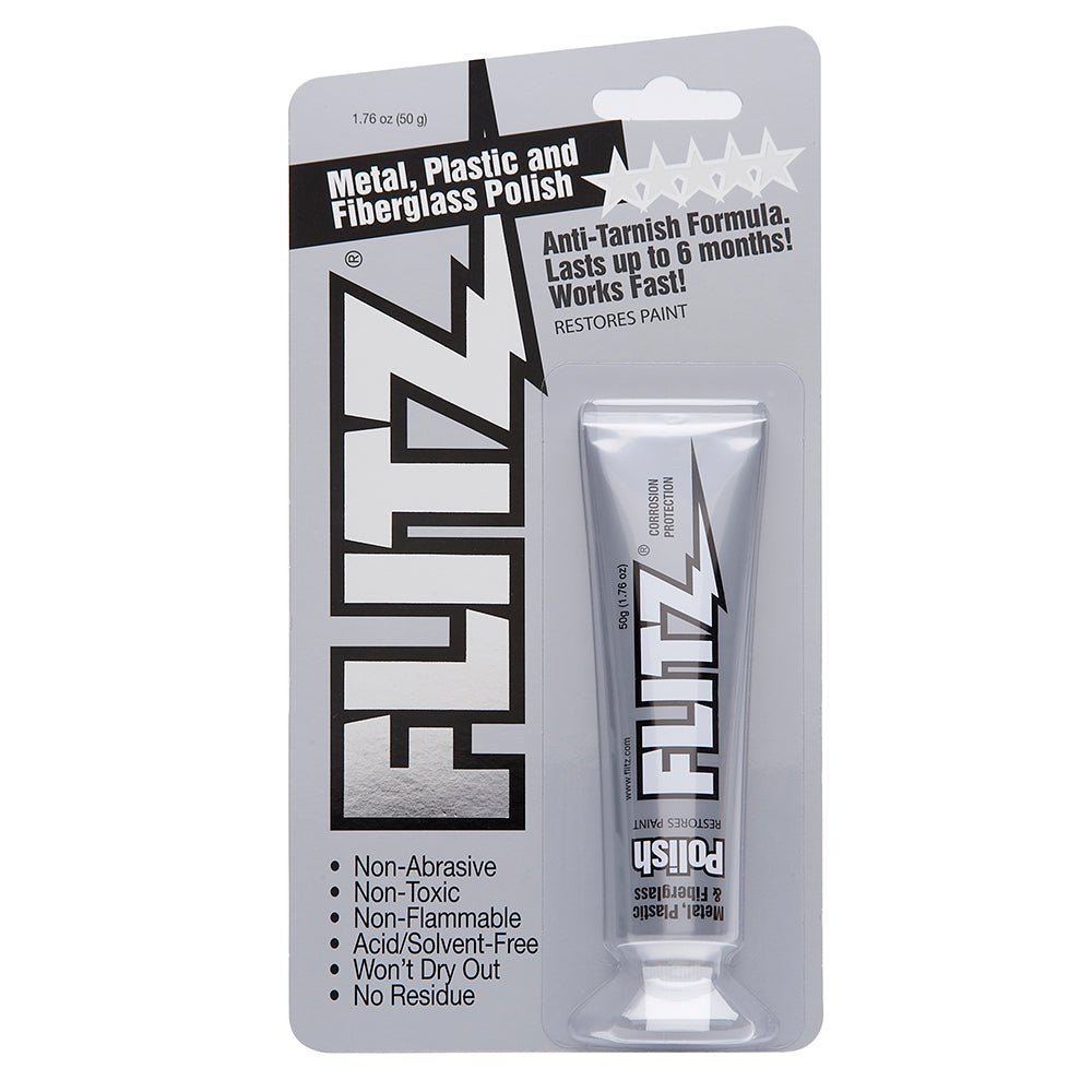 Flitz Polish - Paste - 1.76oz Tube - 10 - Pack [BP 03511 - 10A - 10PK]