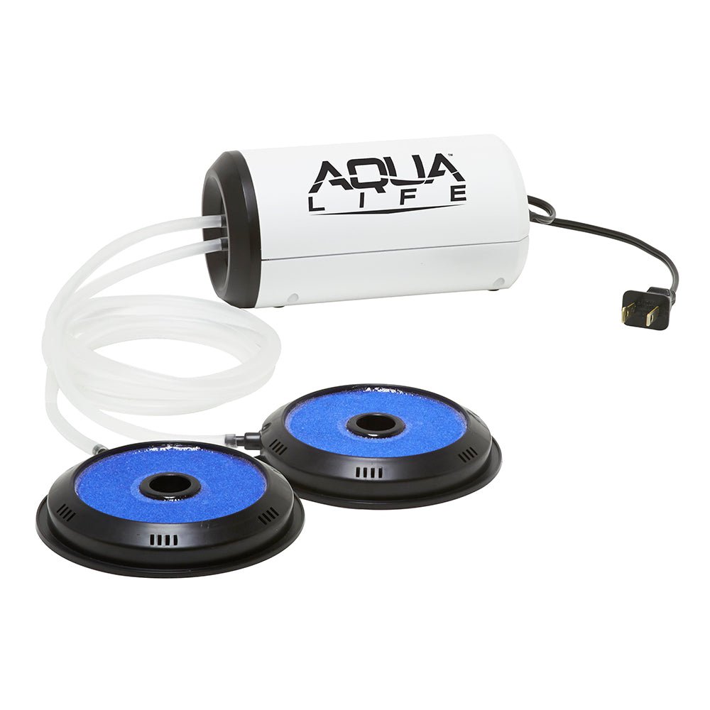 Frabill Aqua - Life Aerator Dual Output 110V - Greater Than 100 Gallons [14212]