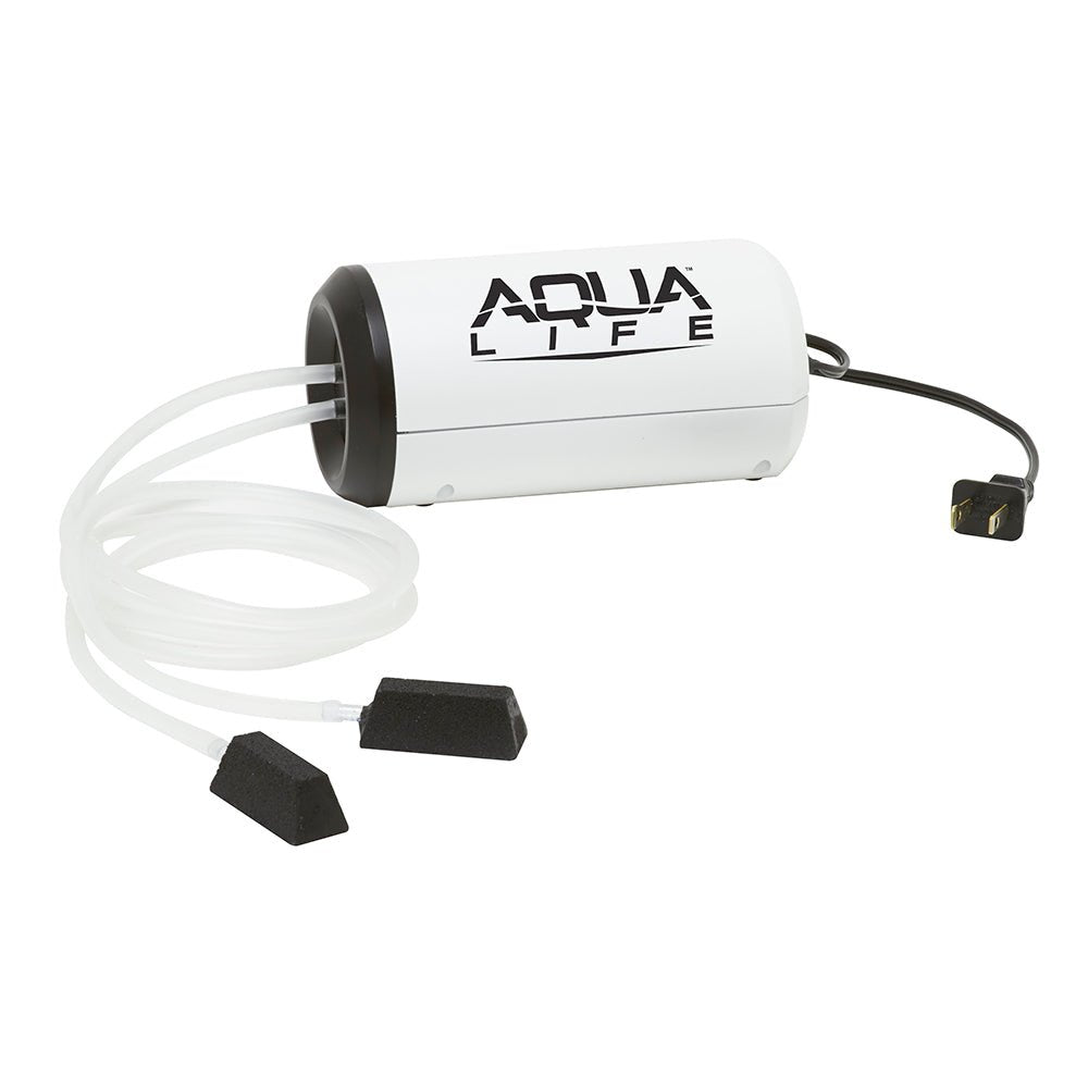 Frabill Aqua - Life Aerator Dual Output 110V Greater Than 25 Gallons [14211]