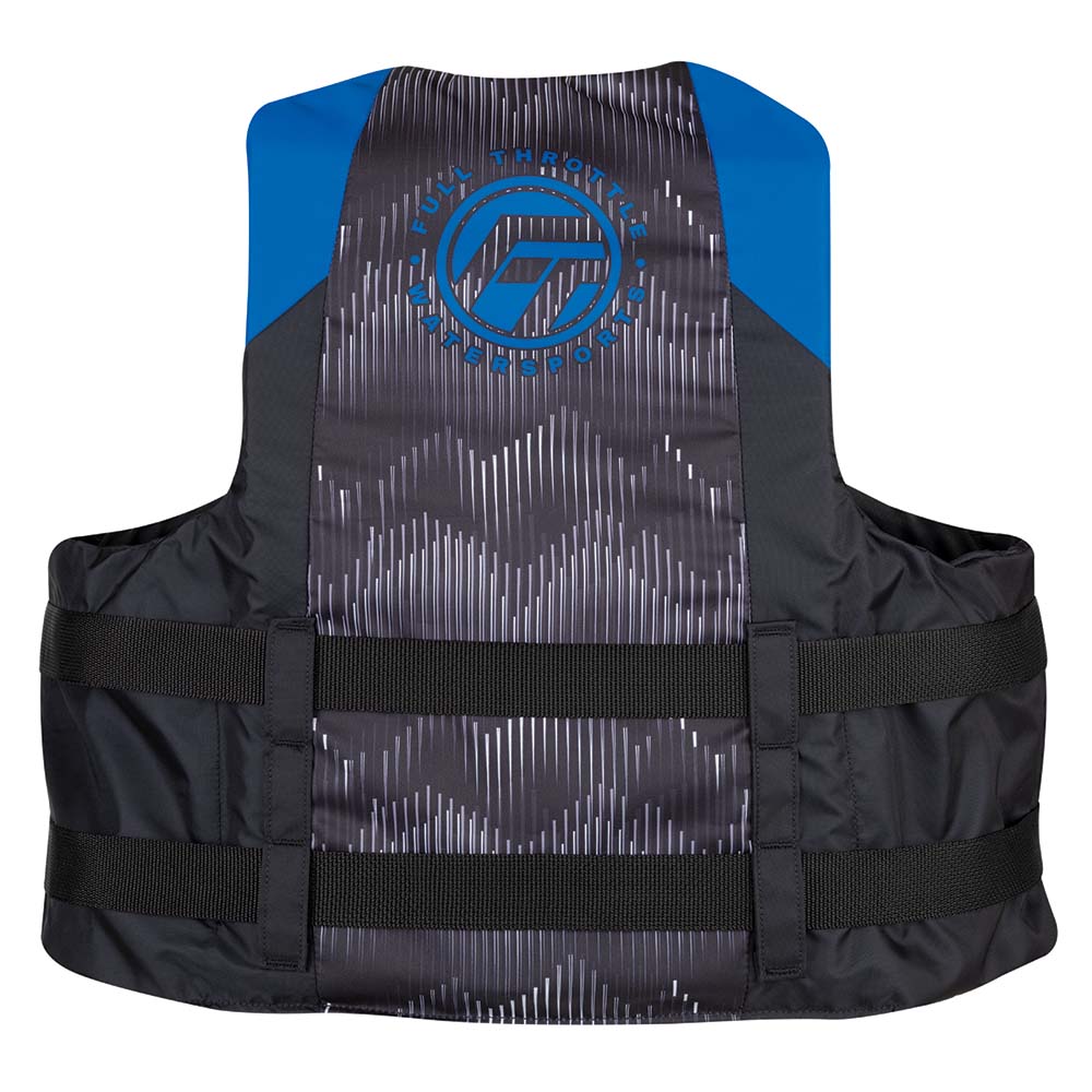 Full Throttle Adult Nylon Life Jacket - 2XL/4XL - Blue/Black [112200 - 500 - 080 - 22]