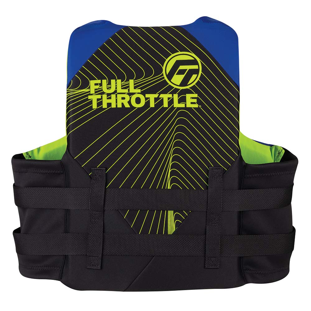 Full Throttle Adult Rapid - Dry Life Jacket - 2XL/4XL - Blue/Black [142100 - 500 - 080 - 22]