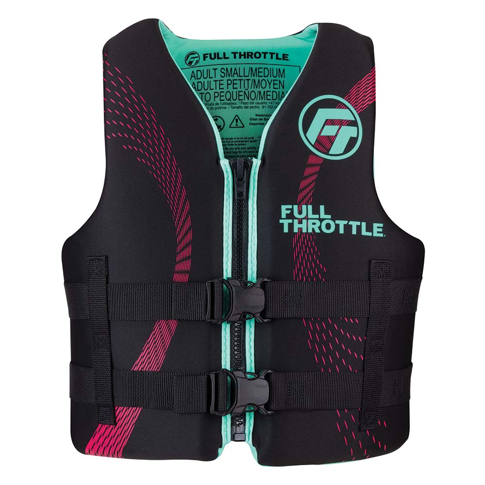 Full Throttle Adult Rapid - Dry Life Jacket - L/XL - Aqua/Black [142100 - 505 - 050 - 22]