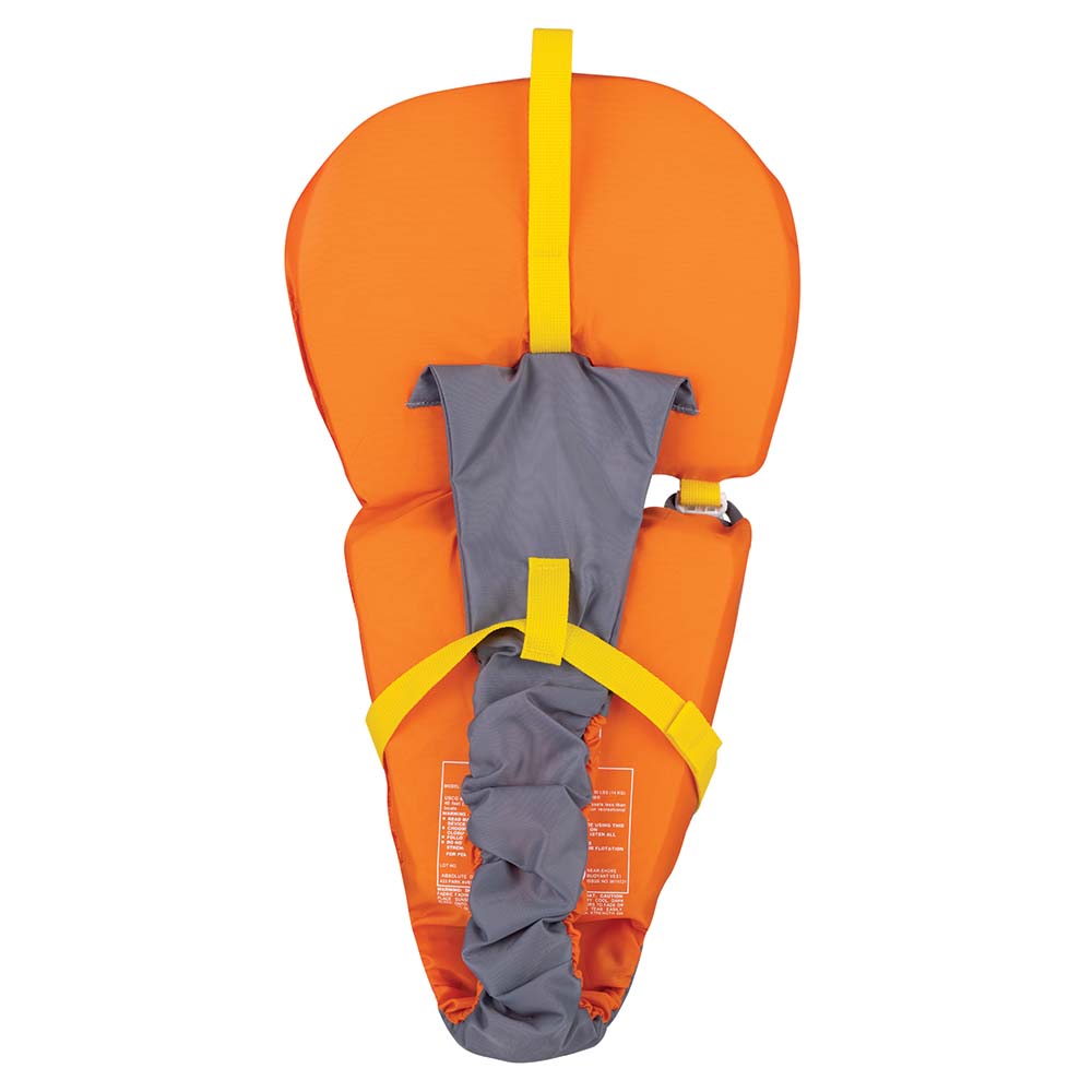 Full Throttle Baby - Safe Vest - Infant to 30lbs - Orange/Grey [104000 - 200 - 000 - 14]