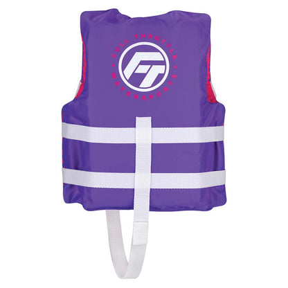 Full Throttle Child Nylon Life Jacket - Purple [112200 - 600 - 001 - 22]