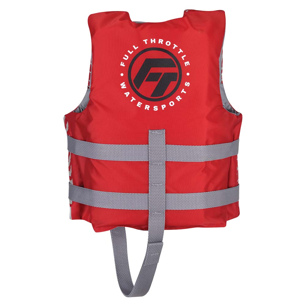 Full Throttle Child Nylon Life Jacket - Red [112200 - 100 - 001 - 22]