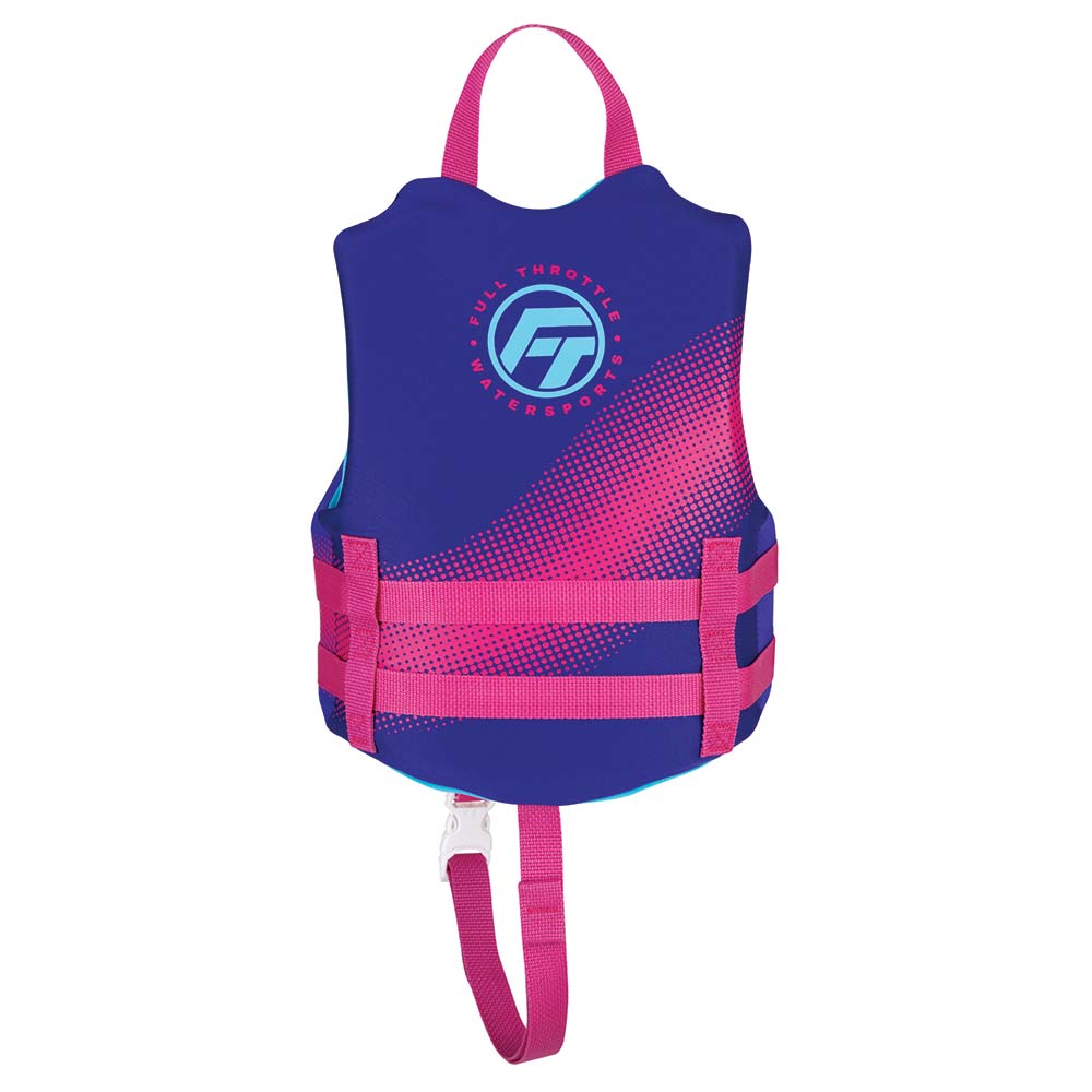 Full Throttle Child Rapid - Dry Life Jacket - Purple [142100 - 600 - 001 - 22]