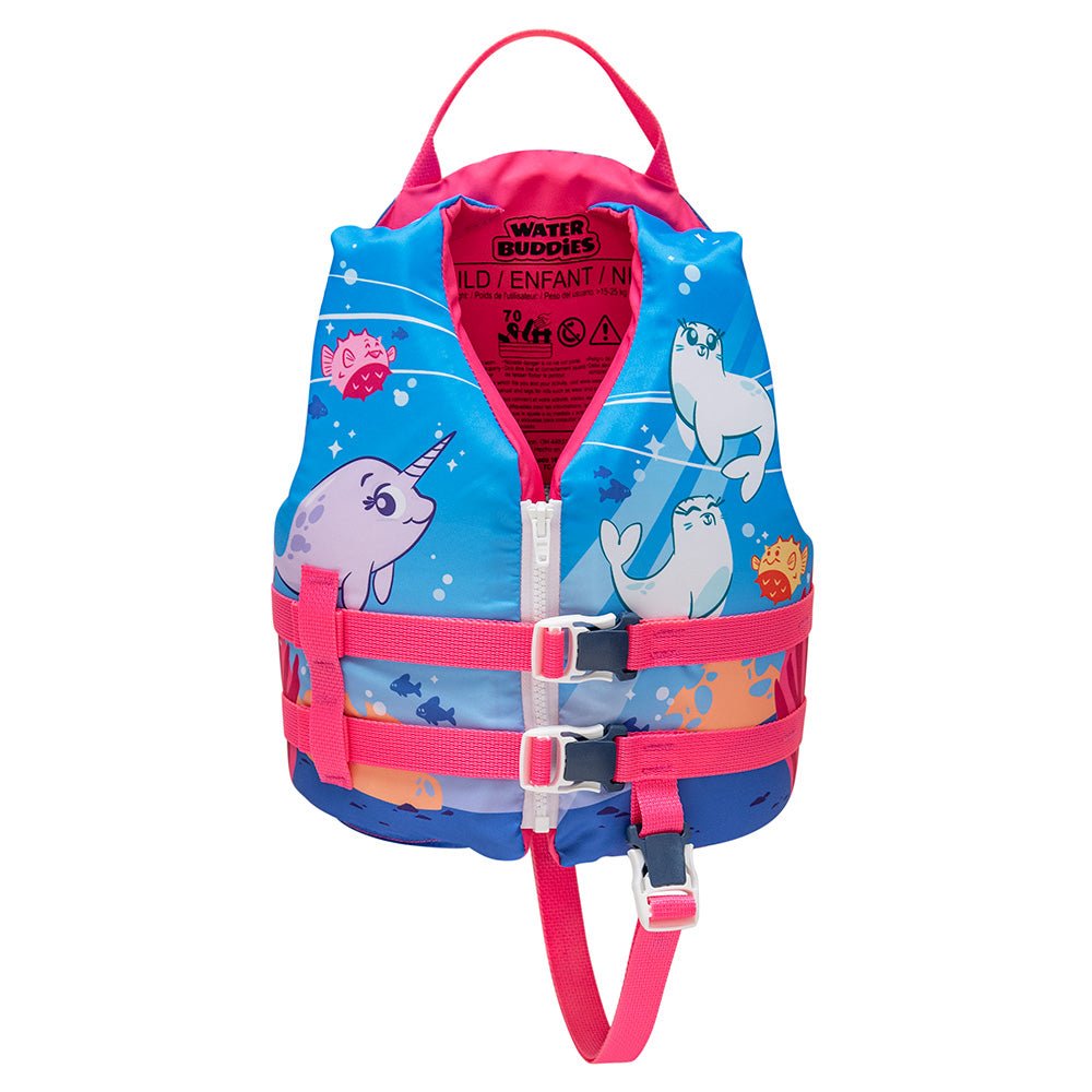 Full Throttle Child Water Buddies Life Vest - Octopus - 30 - 50lbs Type III [104300 - 105 - 001 - 25]