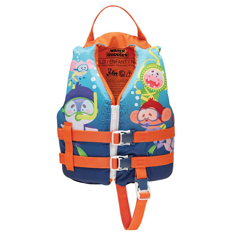 Full Throttle Child Water Buddies Life Vest - Shark - 30 - 50lbs Type III [104300 - 500 - 001 - 25]