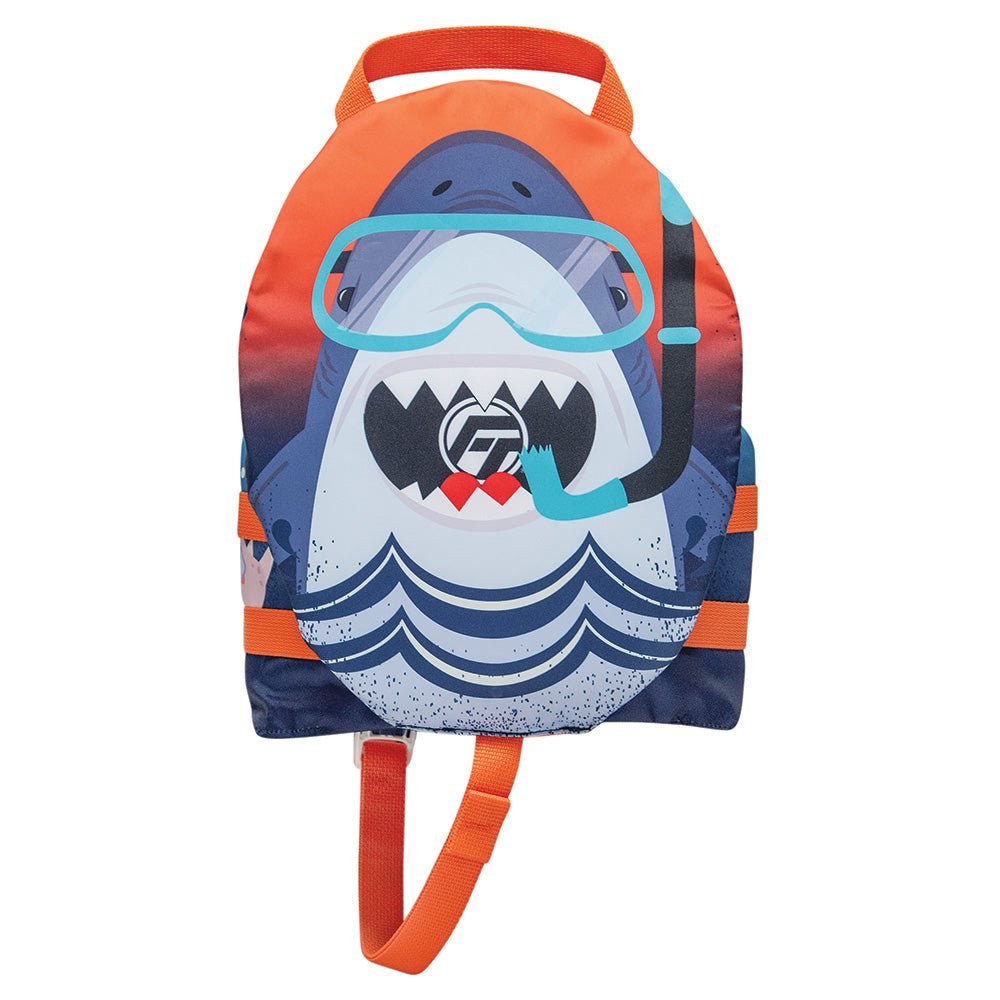 Full Throttle Child Water Buddies Life Vest - Shark - 30 - 50lbs Type III [104300 - 500 - 001 - 25]