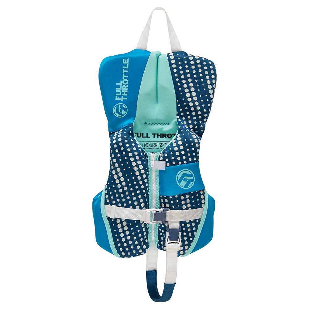 Full Throttle Infant Rapid - Dry Flex - Back Life Jacket - Aqua [142200 - 505 - 000 - 25]