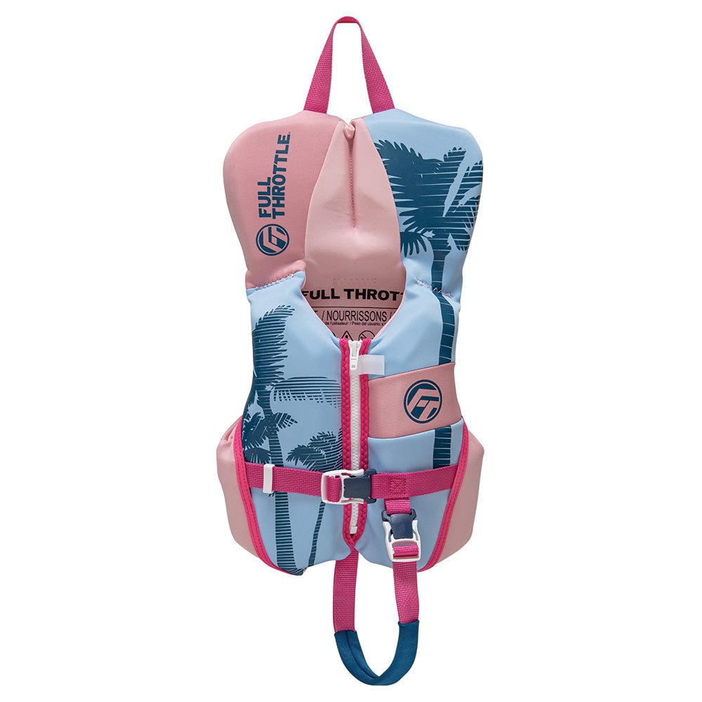 Full Throttle Infant Rapid - Dry Flex - Back Life Jacket - Pink [142200 - 105 - 000 - 25]