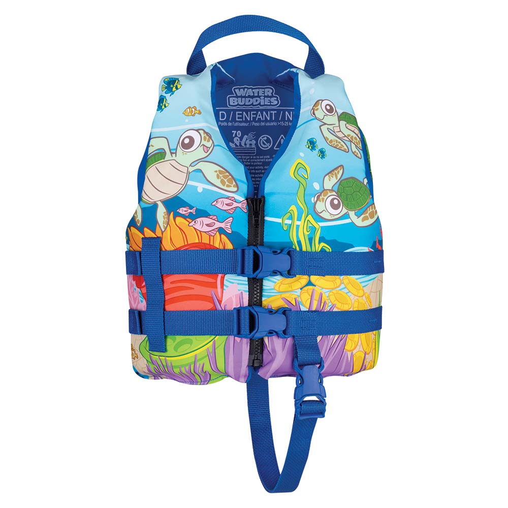 Full Throttle Water Buddies Vest - Child 30 - 50lbs - Turtle [104300 - 500 - 001 - 17]