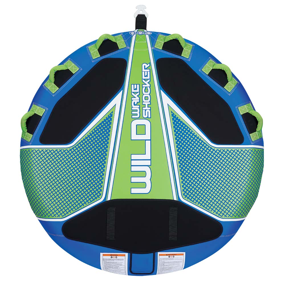 Full Throttle Wild Wake Shocker Towable Tube - 3 Rider - Blue [302400 - 500 - 003 - 21]