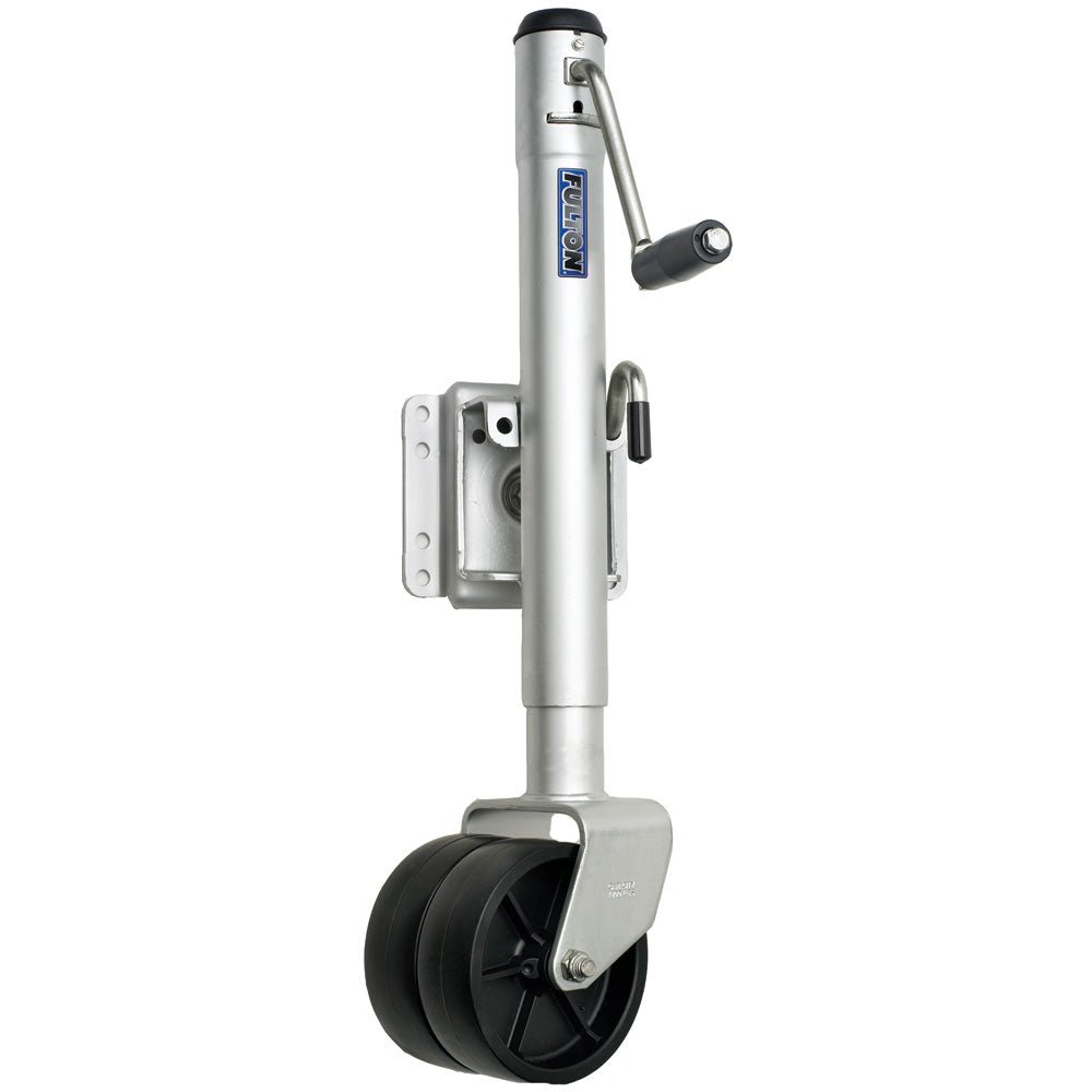 Fulton Dual Wheel 1,500 lbs. Bolt - Thru Swivel Jack [XPD15L0101]