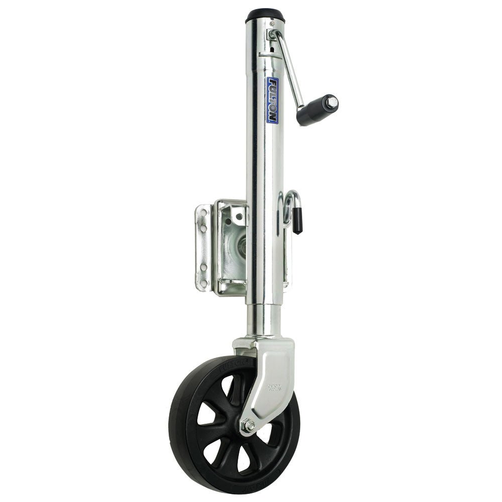 Fulton Single Wheel 1,500 lbs. Bolt - Thru Swivel Jack [XP15 0101]