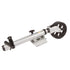 Fulton XLT 1500 lbs. Swing Away Bolt - On Jack w/12" Travel & 8" Poly Wheel - Sharkskin Finish [141133]