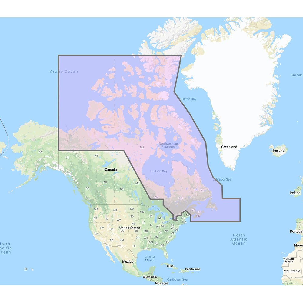 Furuno Canada North East - Vector Charts, 3D Data Standard Resolution Satellite Photos - Unlock Code [MM3 - VNA - 021]