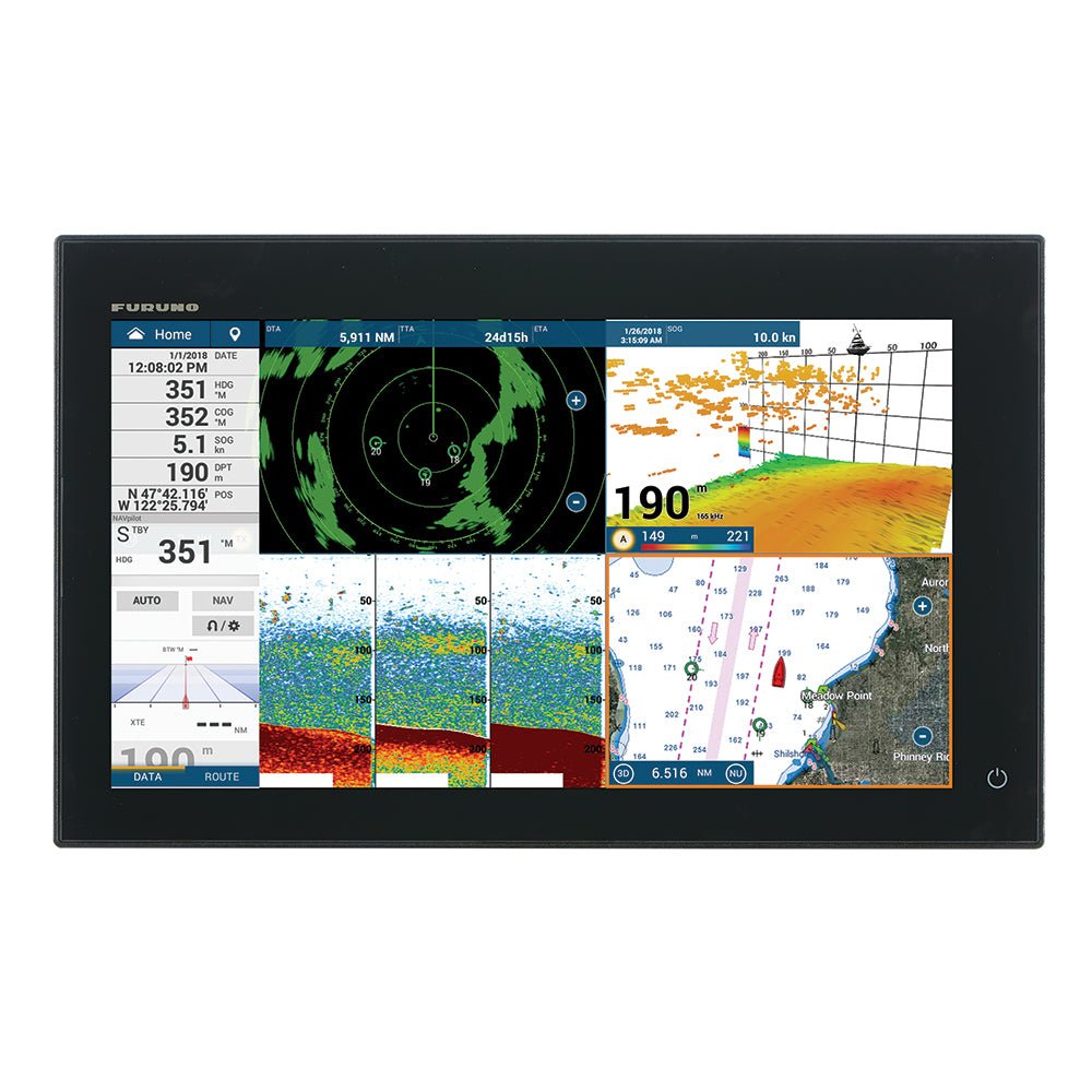 Furuno NavNet TZtouch3 16" MFD w/1kW Dual Channel CHIRP Sounder Internal GPS [TZT16F]