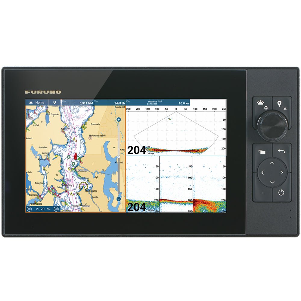 Furuno NavNet TZtouch3 9&quot; Hybrid Control MFD w/Single Channel CHIRP Sonar [TZT9F]