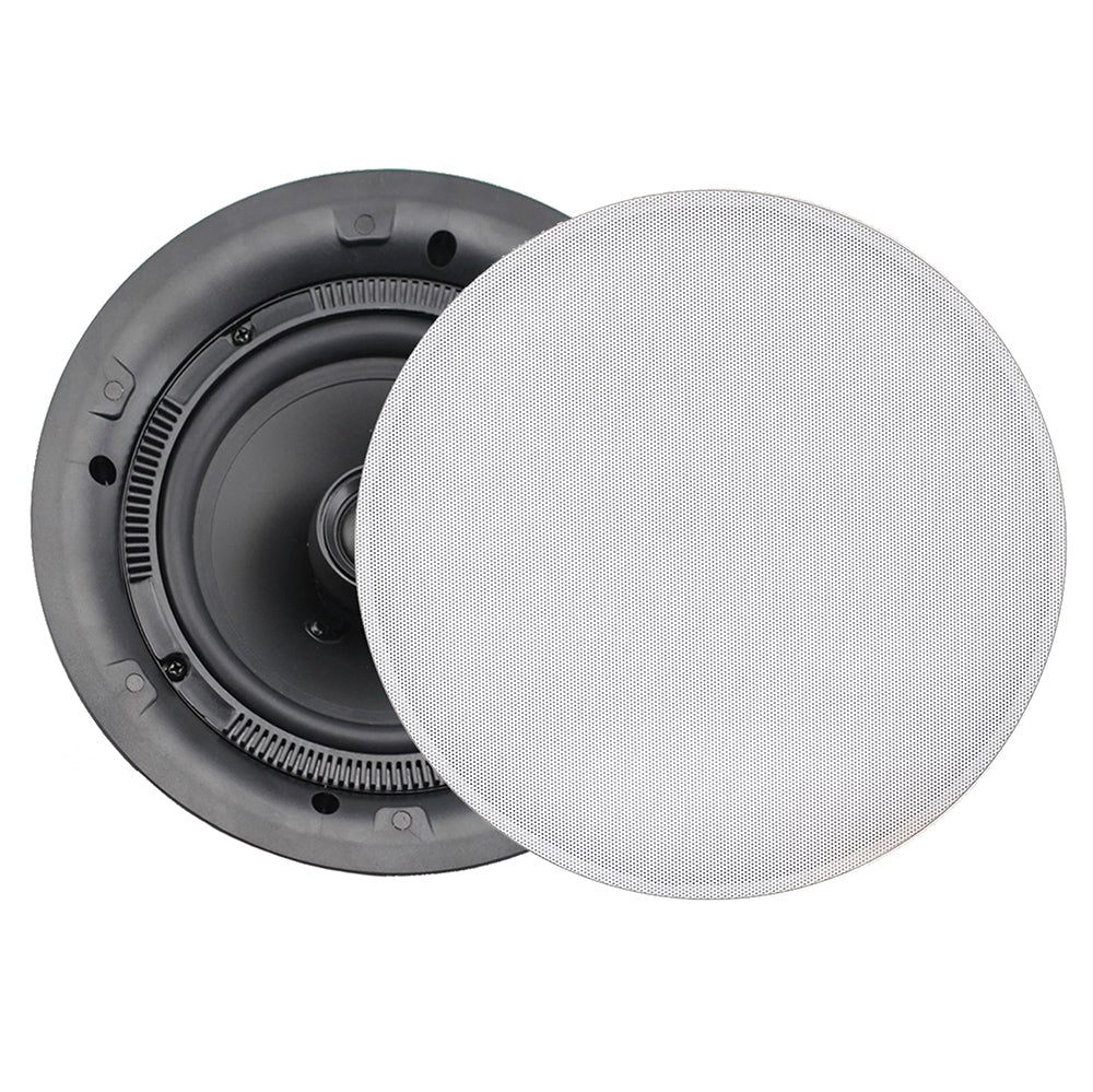 Fusion MS - CL602 Flush Mount Interior Ceiling Speakers (Pair) White [MS - CL602]