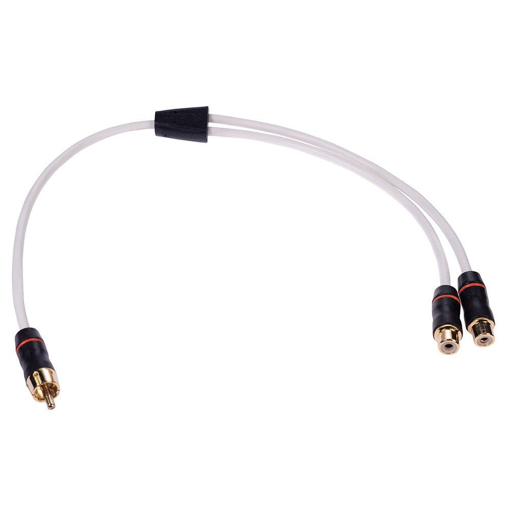 Fusion Performance RCA Cable Splitter - 1 Male to 2 Female - .9 [010 - 12622 - 00]