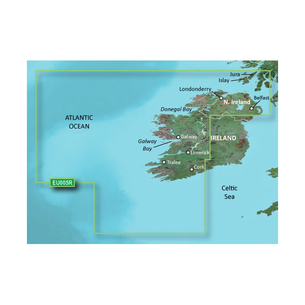 Garmin BlueChart g3 HD - HEU005R - Ireland, West Coast - microSD/SD [010 - C0764 - 20]