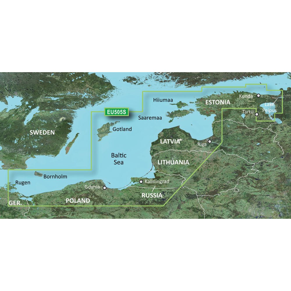 Garmin BlueChart g3 HD - HXEU065R - Baltic Sea East Coast - microSD/SD [010 - C0849 - 20]