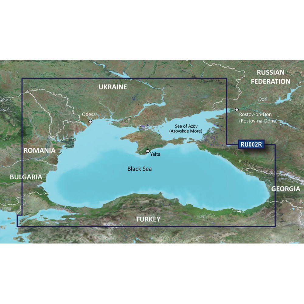 Garmin BlueChart g3 HD - HXRU002R - Black Sea Azov Sea - microSD/SD [010 - C1064 - 20]