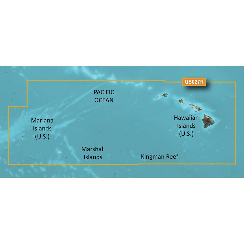 Garmin BlueChart g3 HD - HXUS027R - Hawaiian Islands - Mariana Islands - microSD/SD [010 - C0728 - 20]