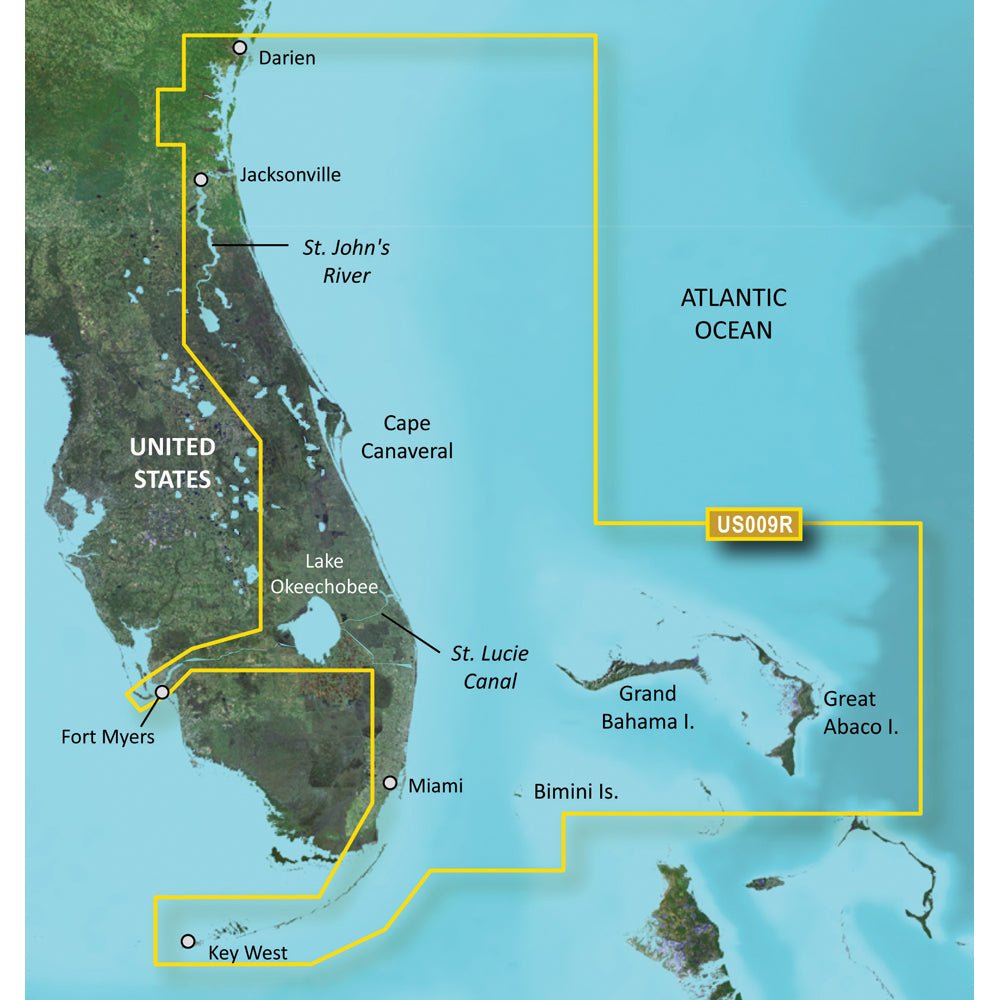 Garmin BlueChart g3 Vision HD - VUS009R - Jacksonville - Key West - microSD/SD [010 - C0710 - 00]